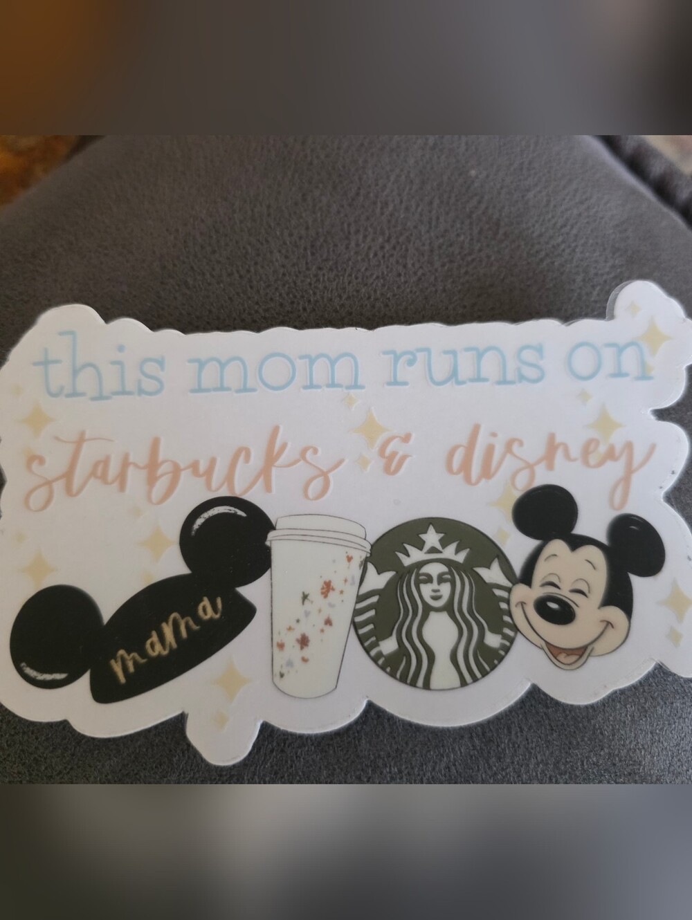 Starbucks & Disney Mom Sticker